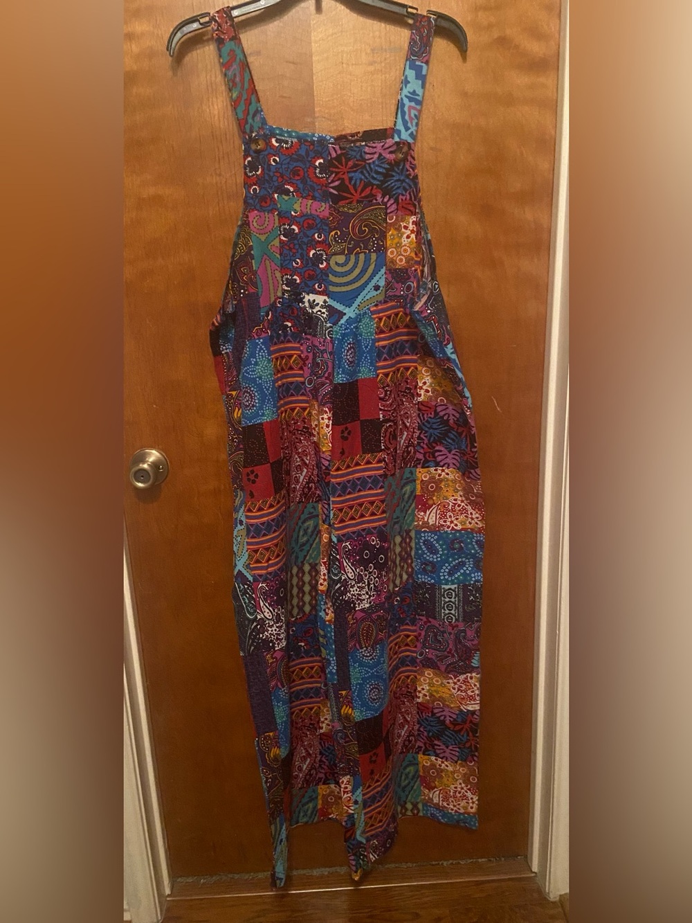 Boho Wide Leg Overalls